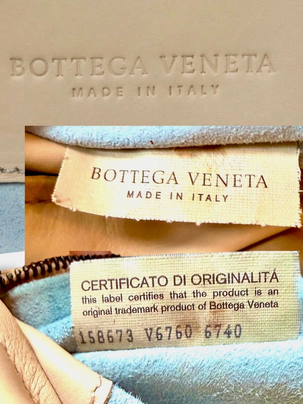 Bottega Veneta Embroidered Nappa Leather Intrecciato Tote Shoulder Bag - Picture 14 of 15